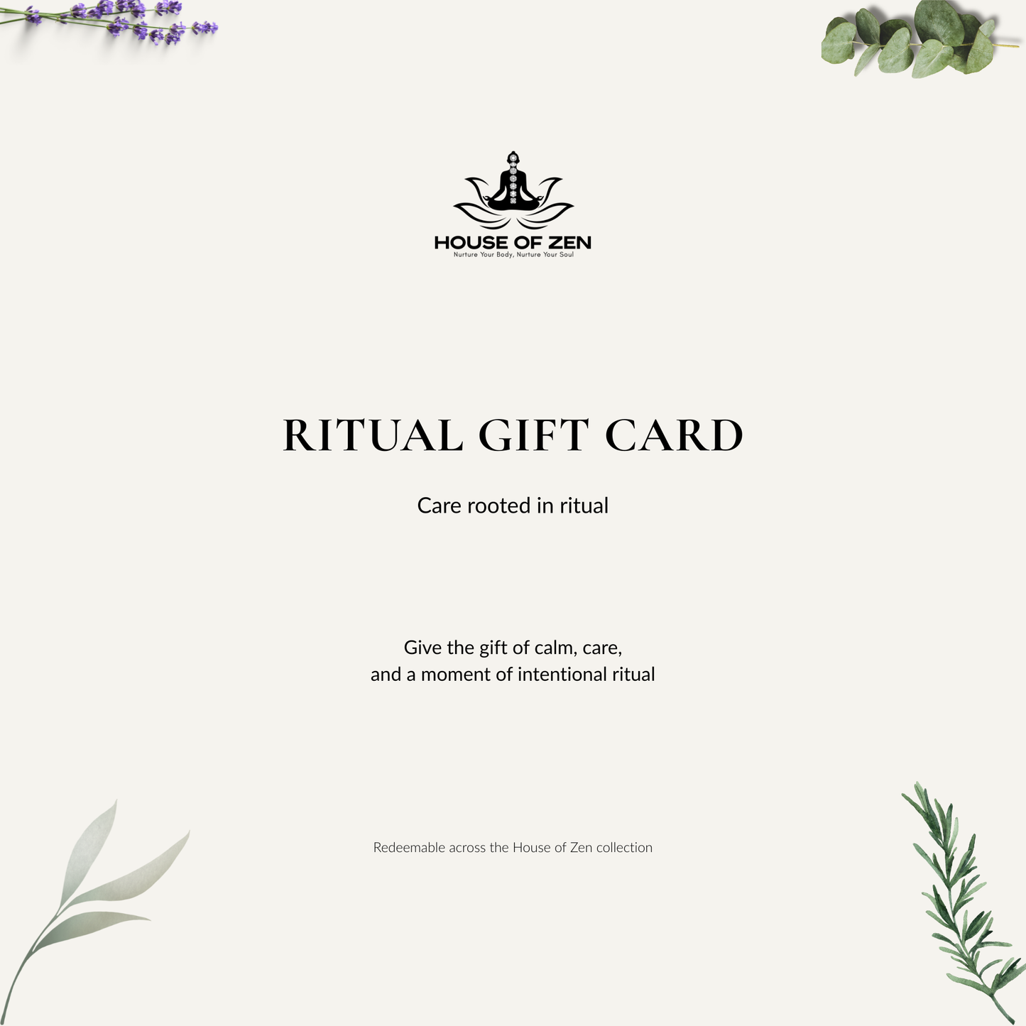 Ritual Gift Card